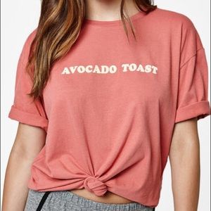 pacsun avocado toast shirt